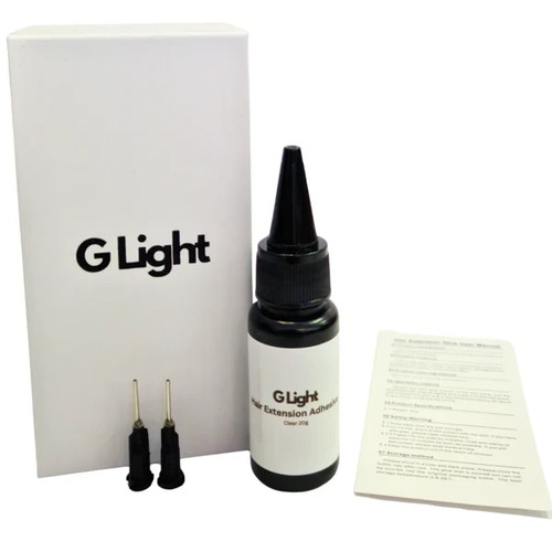 Light clear hair extension - g,